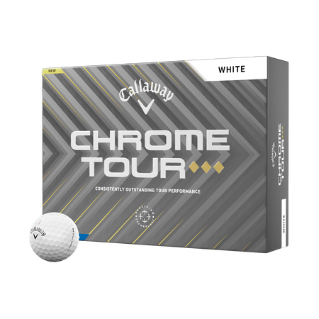 Balles de golf Chrome Tour Triple Diamond (douzaine)